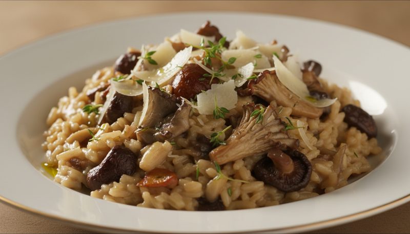 Wild Mushroom Risotto